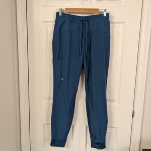 Barco Uniforms Scrub Pants Teal Joggers Small